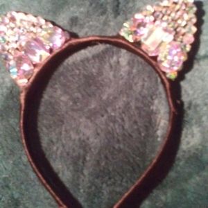 Rhinestone Cat Ears